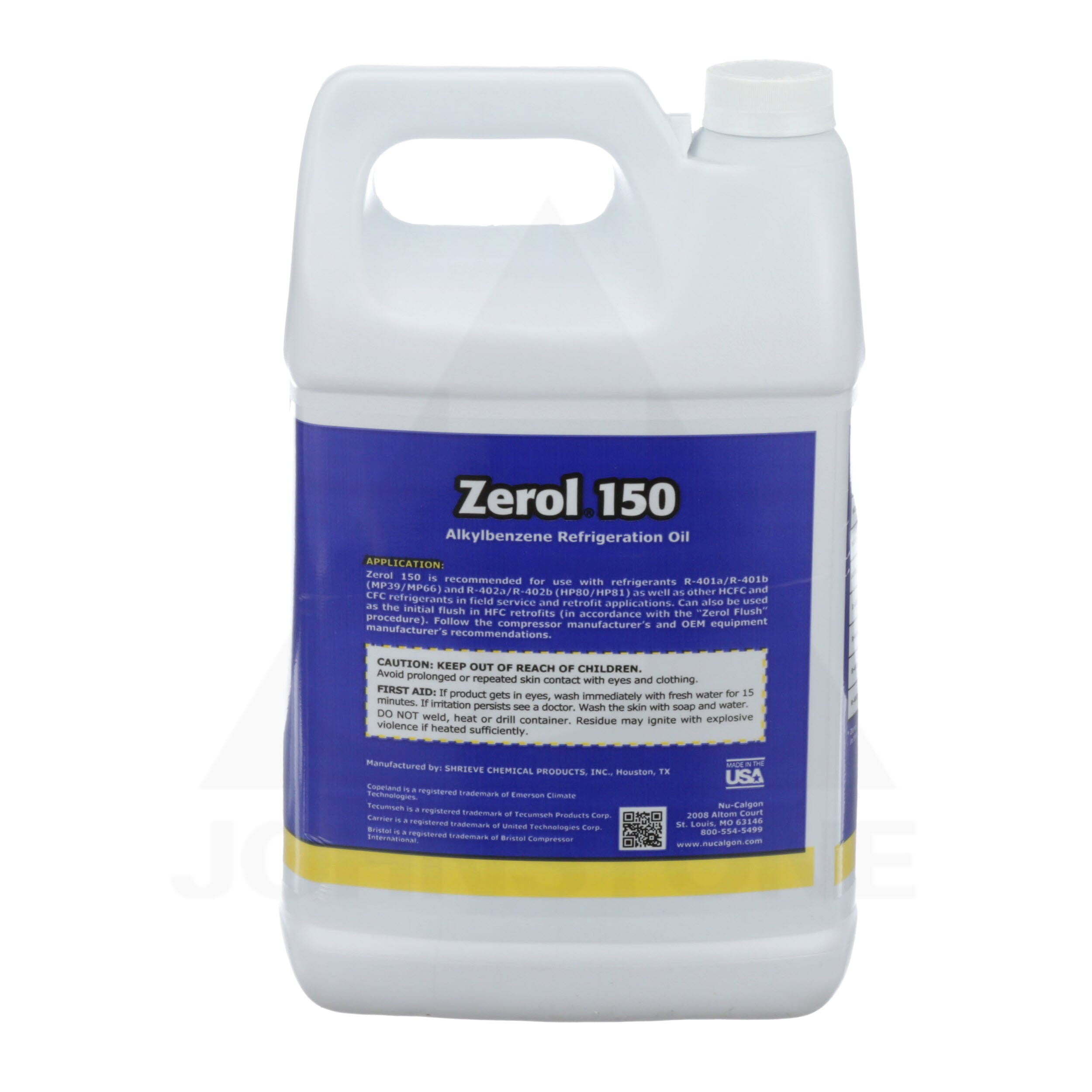 Refrigeration Oil, Zerol 150