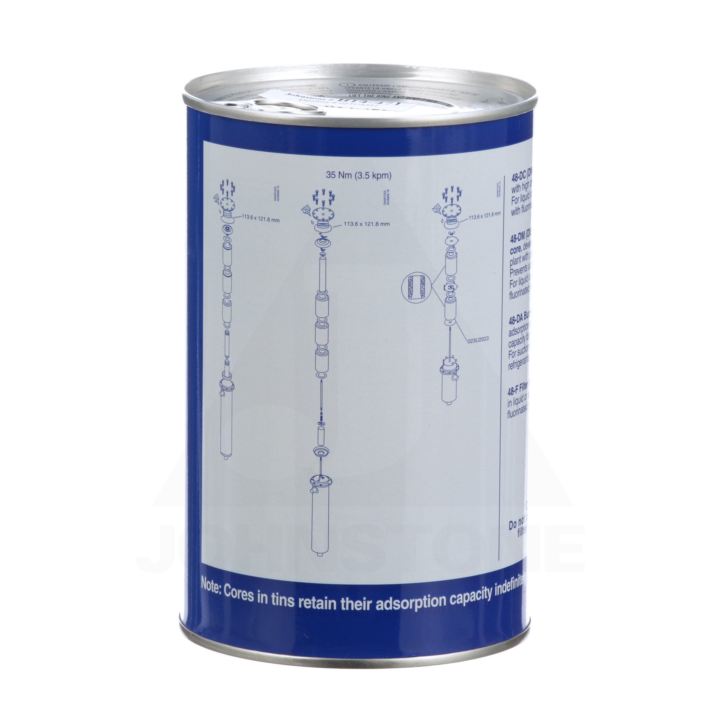 Replacement Filter-Drier Core Standard Drier Core