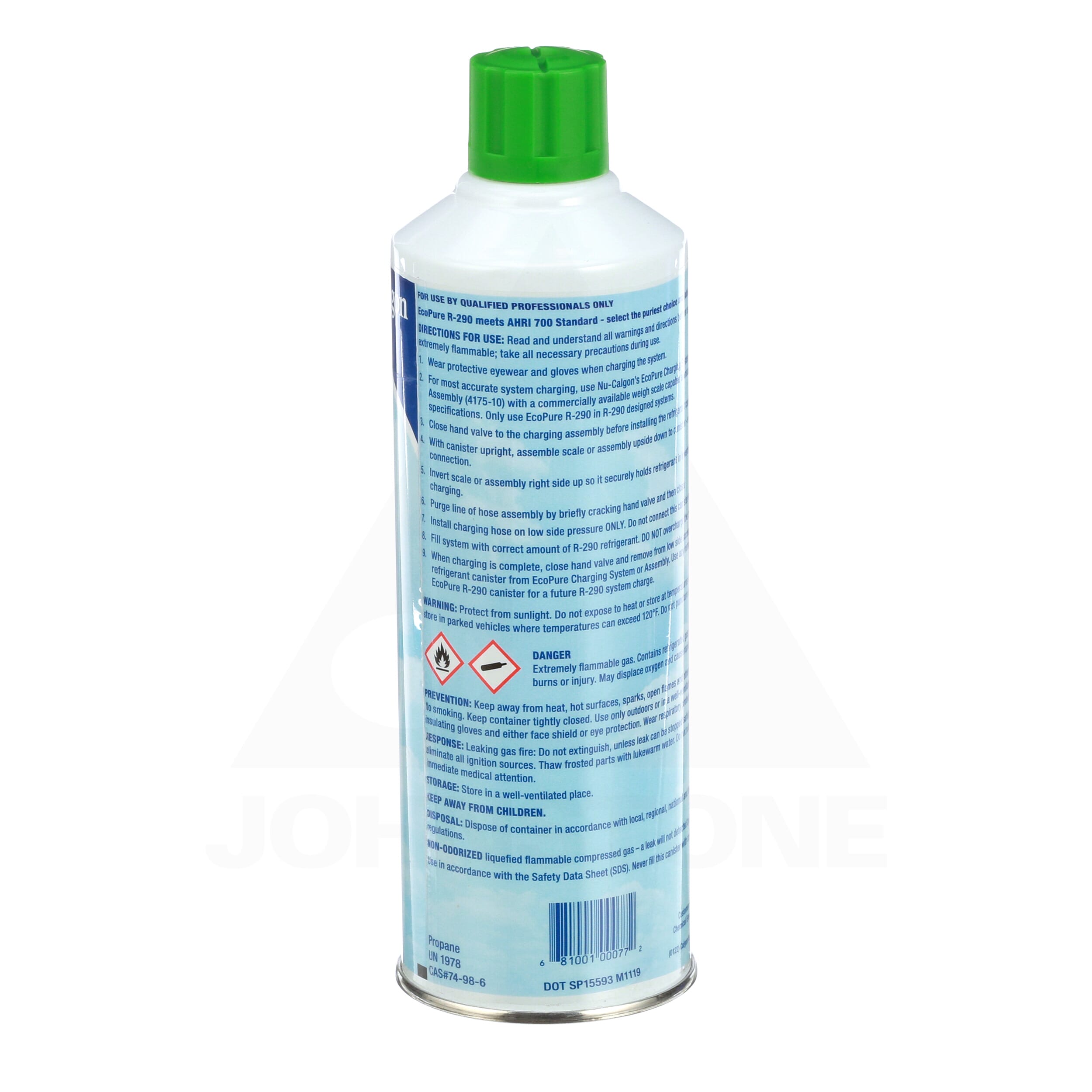 EcoPure R290 Hydrocarbon Refrigerant