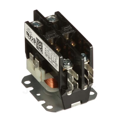 Totaline - Carrier P282-0322 Contactor Two Pole 30 Amp Screw Terminals Totaline - Carrier P282-0322 Contactor Two Pole 30 Amp Screw Terminals